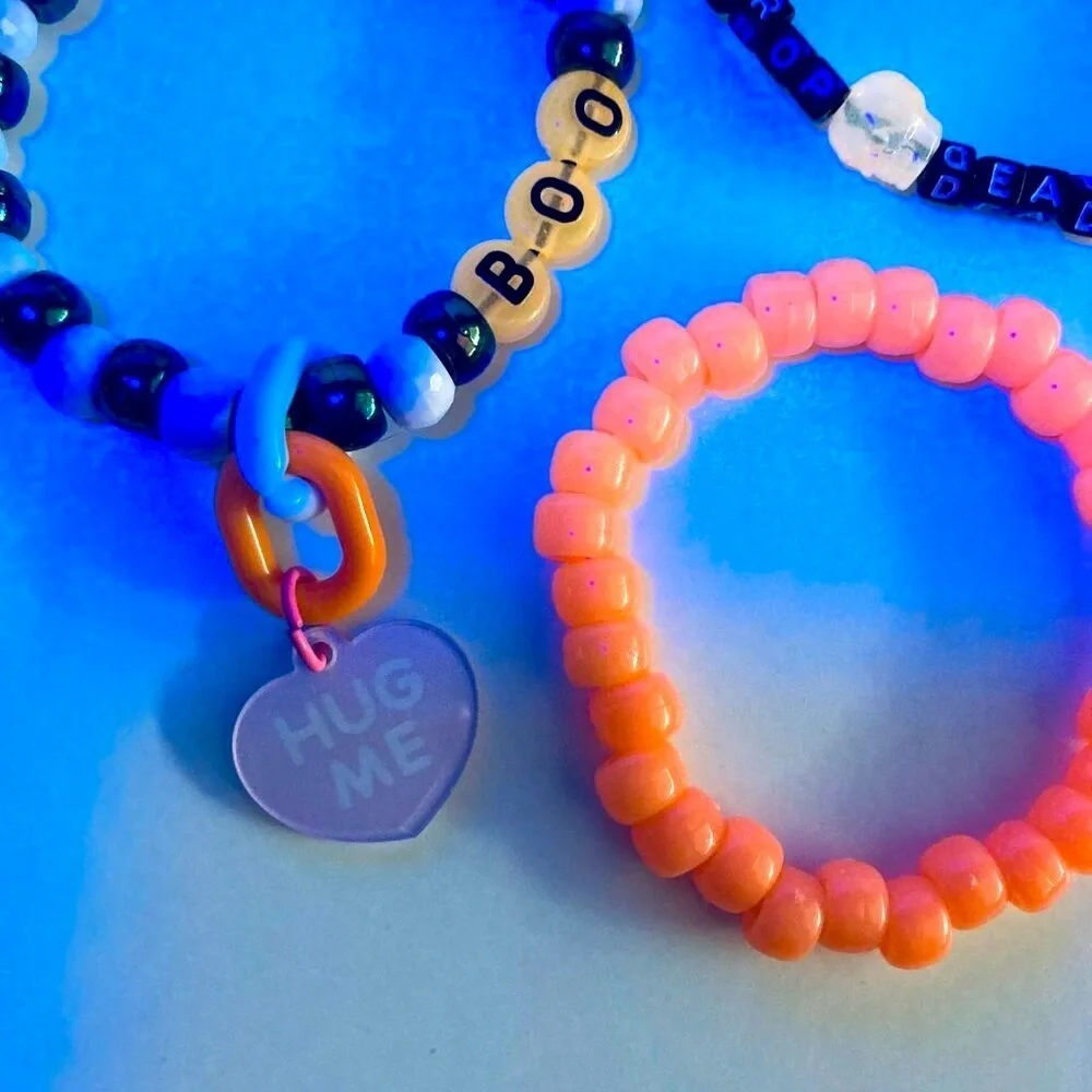 🍒 5/$25 🍒 Rave Kandi Bracelets | J27 - Picture 4 of 5